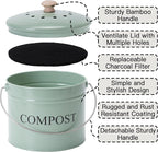 Compost Bin for Kitchen Counter, 1 Gallon Compost Bucket - Image 4