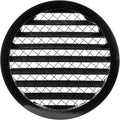 Repa Market 8" Inch Scratch Resistant Black Soffit Air Vent Cover by RepaMarket