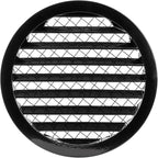Repa Market 10" Inch Aluminum Black Soffit Air Vent Cover by RepaMarket