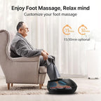 Shiatsu Foot Massager with Heat, Deep Kneading & Gentle Air Compression - Image 7