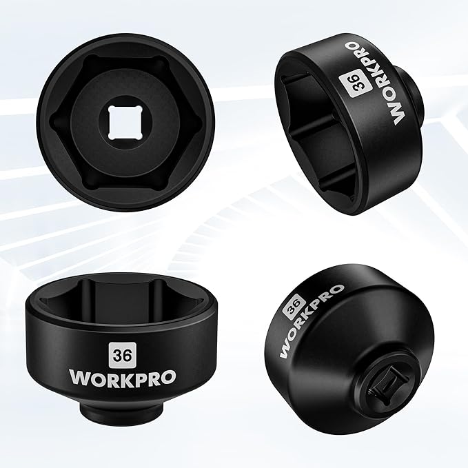 WORKPRO 24-38mm Oil Filter Socket Wrench, Oil Filter Removal Tool, Oil Filter - Image 7