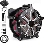 Harley M8 Air Filter, High-Flow Air Filter compatible by kekykm