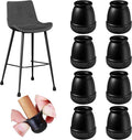 24 Pcs Extra Small Chair Leg Floor Protectors, Silicone Chair Leg Protectors