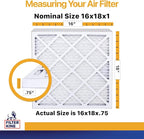 Filter King 16x18x1 Air Filter | 12-PACK | MERV 13 HVAC Pleated A/C Furnace - Image 2