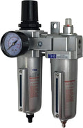 1/2" HEAVY DUTY COMBO PARTICULATE & COALESCING FILTER REGULATOR COMPRESSED AIR by THB