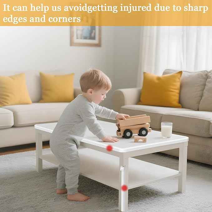 Wall Corner Protector Self-Adhesive Flexible – Durable Rubber, Furniture Edge
