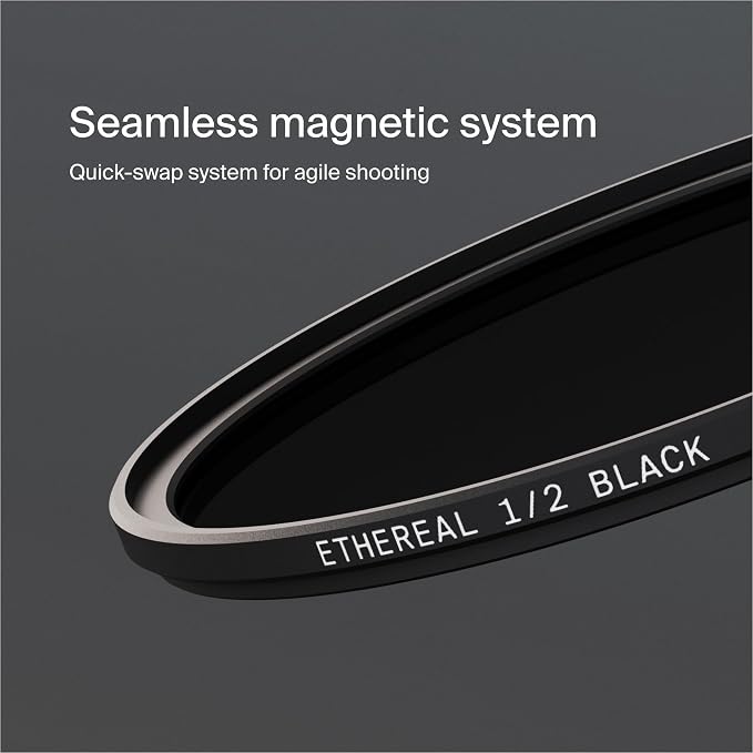Urth 67mm Magnetic Ethereal Black Mist ½ Diffusion Lens Filter — Cinematic - Image 4