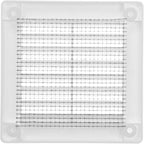 Vent Systems 3" x 3" White Plastic Soffit Vent Cover - Image 7