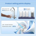 GLACIER FRESH GFU03 Reverse Osmosis System – 800 GPD, Non-Electric, 3:1 - Image 5