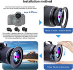 55mm Lens to 58mm Camera Lens Adapter, 55mm to 58mm Filter Step-Up Adapter Ring - Image 5