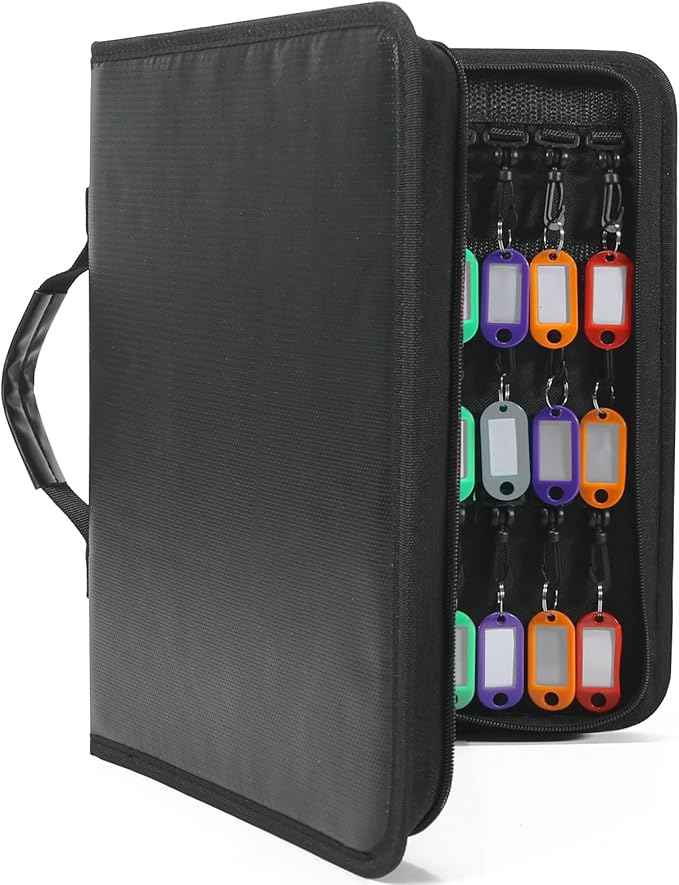 Zippered Key Case Organizer