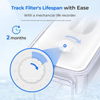 Waterdrop Slim Alkaline Water Filter Dispenser, Large Capacity, 100-Gallon - Image 8