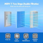 24 Pack Dryer Filter Replacement, Pre-Cut Portable Dryer Filters Compatible - Image 2