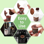 Aussen Disposable Coffee Paper Filters Replacement Kerig Filter Fit All Keurig - Image 3