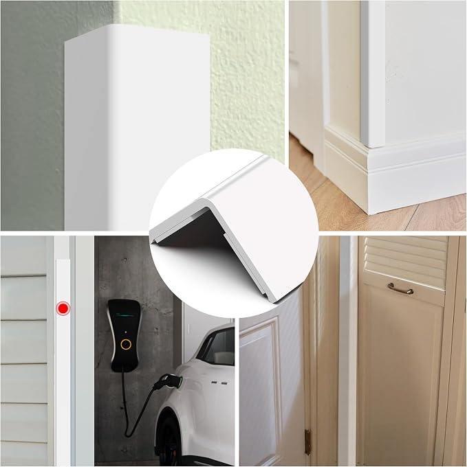 ‎Frychee Wall Corner Protector, Walls Edge Protector，Self-Adhesive Wall Corner - Image 7