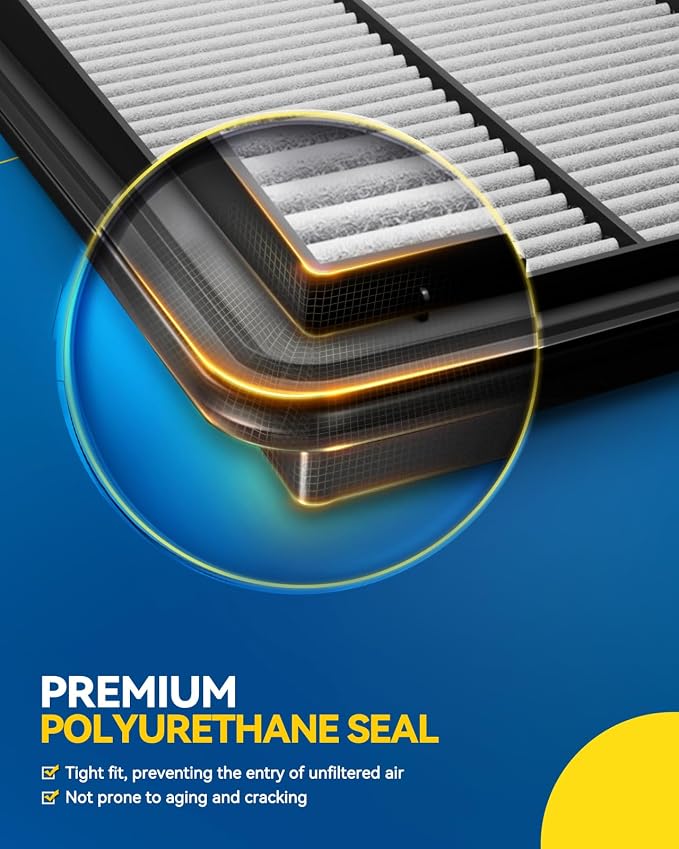 PHILTOP Engine Air Filter, CA11116 Compatible - Image 3
