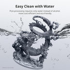 ANYCUBIC Water Washable 3D Printer Resin 2.0 Bundle, 405nm High Precision - Image 2