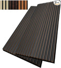 Wood Slat Wall Panel, 3D Soundproof Wall Panels, Large Acoustic Panels by AMZDEPOT