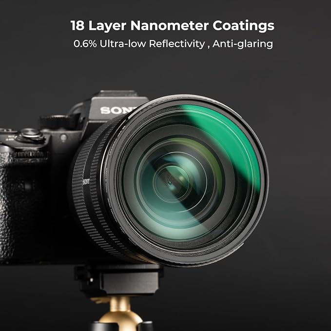 K&F CONCEPT 52mm White Mist 1/4 Filter, 18 Multi-Layer Coatings Dreamy Soft - Image 3