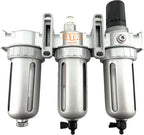3/8" NPT MID FLOW Filter Regulator Coalescing Desiccant Dryer System - Image 5