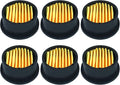 Zorfeter 6PCS Air Compressor Silencer Filter Elements by Zorfeter