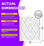 10x20x1 MERV 13 Pleated Air Filter MPR 1900 & FPR 10, Furnace Air Filters - Image 3