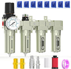 4 Stage Heavy Duty Industrial Grade 3/4" NPT Air Drying System by MEANLINMEASURE
