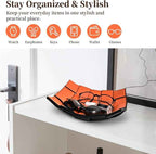 Valet Tray PU Leather Key Holder Bowl