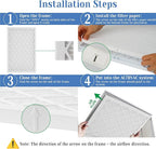 5 Pack 16x20x1 MERV 11 Air Filter Refills, Replaceable Filter Media only - Image 4