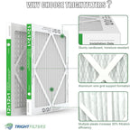 12x12x1 Air Filter 4 Pack, MERV 8 Pleated Dust Defense Air Filters Replacement - Image 4
