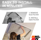 K&N 16X25X1 HVAC Furnace Air Filter, Lasts a Lifetime, Merv 8, the Last HVAC - Image 5