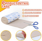 Felt Furniture Pads, Non Slip Self Adhesive Cuttable Felt Tape Beige Heavy Duty - Image 6
