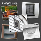 2 Pack 14"x11" Wire Mesh, 5 Mesh Crimped Stainless Steel Mesh, Never Rust - Image 5