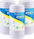 PUREPLUS 5 Micron 10 x 4.5 Whole House String Wound Sediment Filter by PUREPLUS