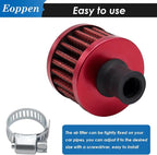2Pcs 12mm Air Filter Mini Universal Vent Crankcase Cold Air Intake Breathe - Image 4