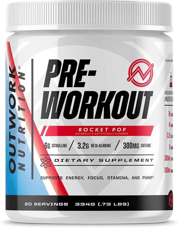 Outwork Nutrition Preworkout for Men & Women