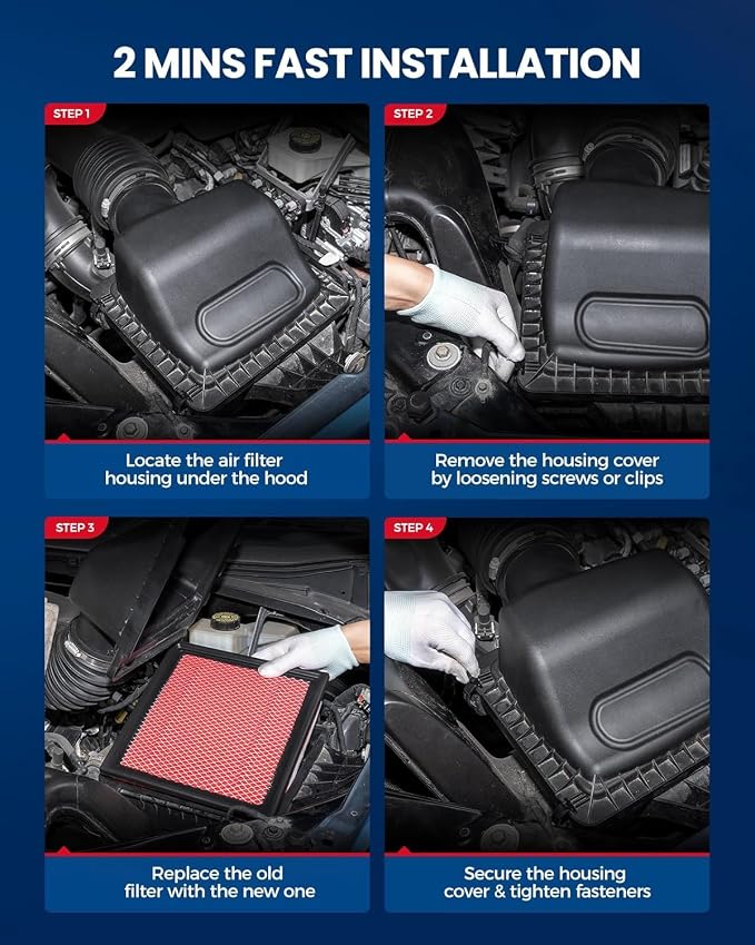 KAX Premium Engine Air Filter, CA11251 Replacement - Image 5