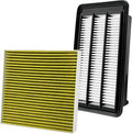 2PCS Cabin Engine Air Filter Kits JM802 JMAA00 Fits by Capume