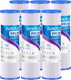 PUREPLUS 50 Micron Whole House Pleated Sediment Filter by PUREPLUS
