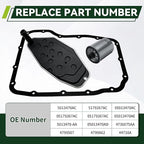YEEDO 45RFE 545RFE 68RFE Transmission Filter Oil Pan Gasket Kit Fit - Image 4