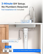 Waterdrop 15UAW-UF 0.01 μm Ultra Filtration Under Sink Water Filter System - Image 7