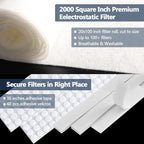 Air Vent Filters, MERV 8 Electrostatic Air Vent Filter - Image 4