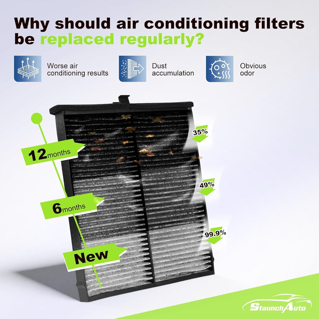 Engine & Cabin Air Filter Combo for Mazda 3 2.0L/2.5L 2014-2018