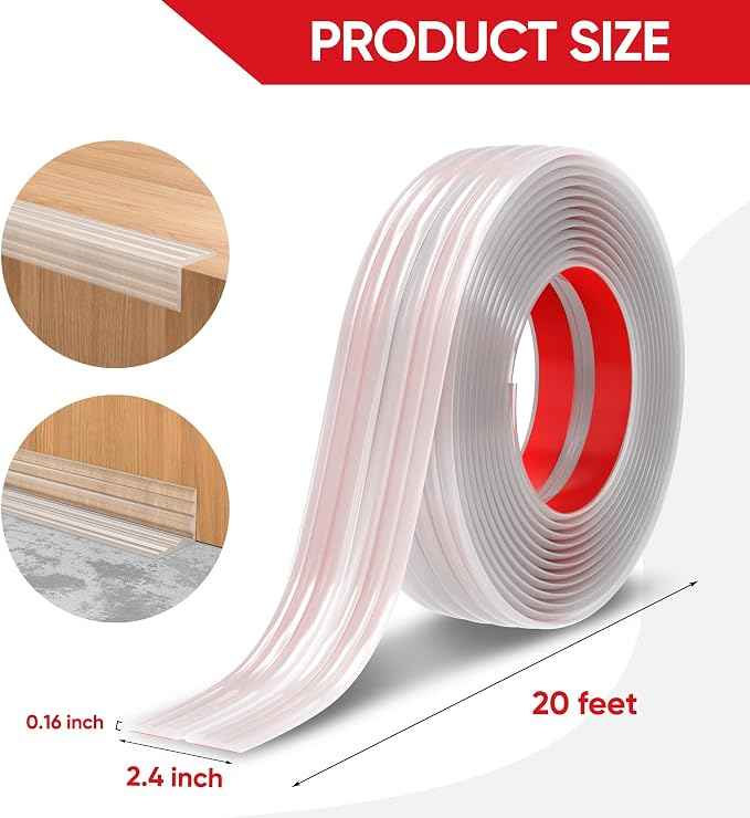 Wall Corner Protector Peel and Stick Wall Molding Trim Flexible Corner Guard