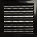 Repa Market 12" x 12" Inch Galvanized Steel Black Soffit Air Vent Cover by RepaMarket