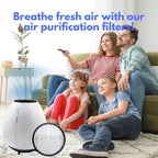 Nispira Filter Replacement for Holmes Egg Air Purifier 360° HAP600B-TU True - Image 5