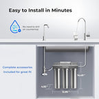 Waterdrop TST-UF-B 0.01 Micron Ultra-Filtration Under Sink Water Filter - Image 8