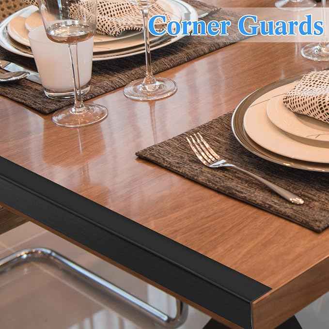 Sasylvia 10 Pcs 3/4 x 48 Inches Wall Corner Protector Guards