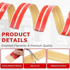 Flexible Wall Corner Protector Moulding Trim Peel and Stick Wall Corner Guards