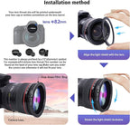 82mm Lens to 72mm Camera Lens Adapter, 82mm to 72mm Filter Step-Down Ring - Image 5